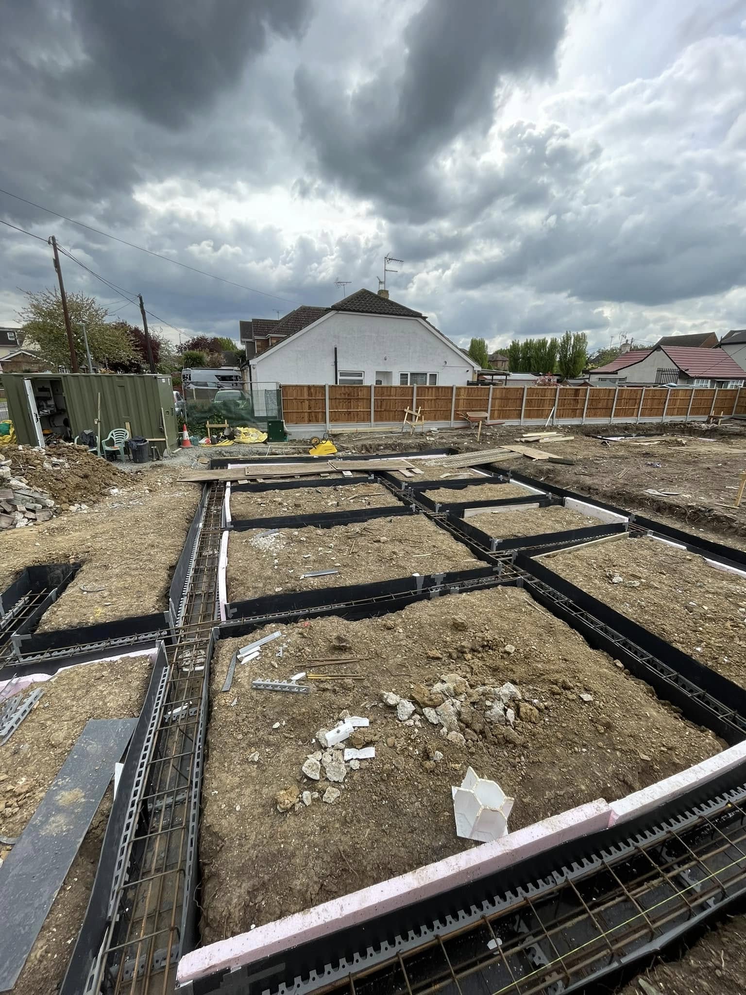 New foundations for family house in Basildon | Essex | Kent | London | Hertfordshire